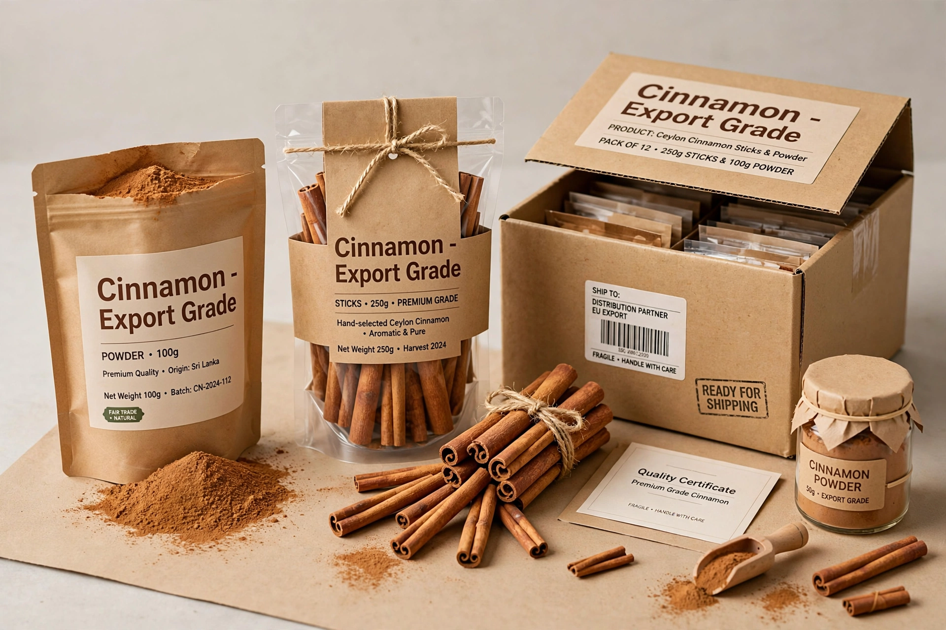 cinnamon export photograph