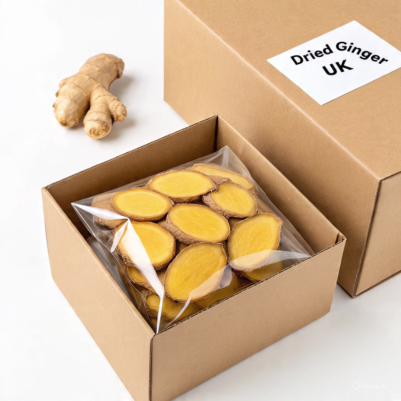 dried ginger packaging for export